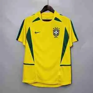Thailandia Prima Maglia Calcio Brasile Retro 2002