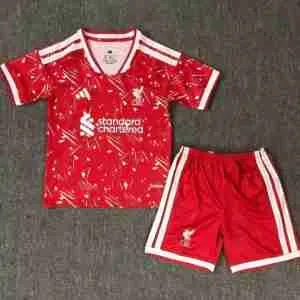 Maglietta Calcio Liverpool Prima Set Bambino 2026 2027