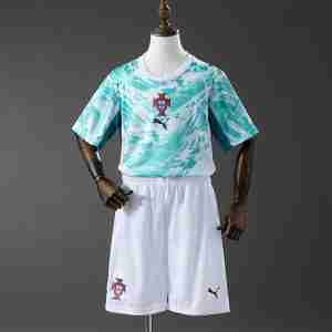 Maglietta Calcio Portogallo Set Bambino Away 2026