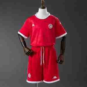 Maglietta Calcio Tunisia Set Bambino Prima 2026