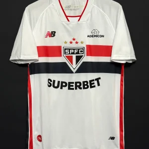 Prima Maglietta Calcio Sao Paulo 2026 2027-Versione Fan