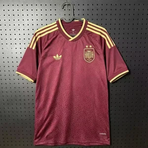 Speciale 2-Stelle Maglietta Calcio Spagna 2026-2027 Rosso-Versione Fan